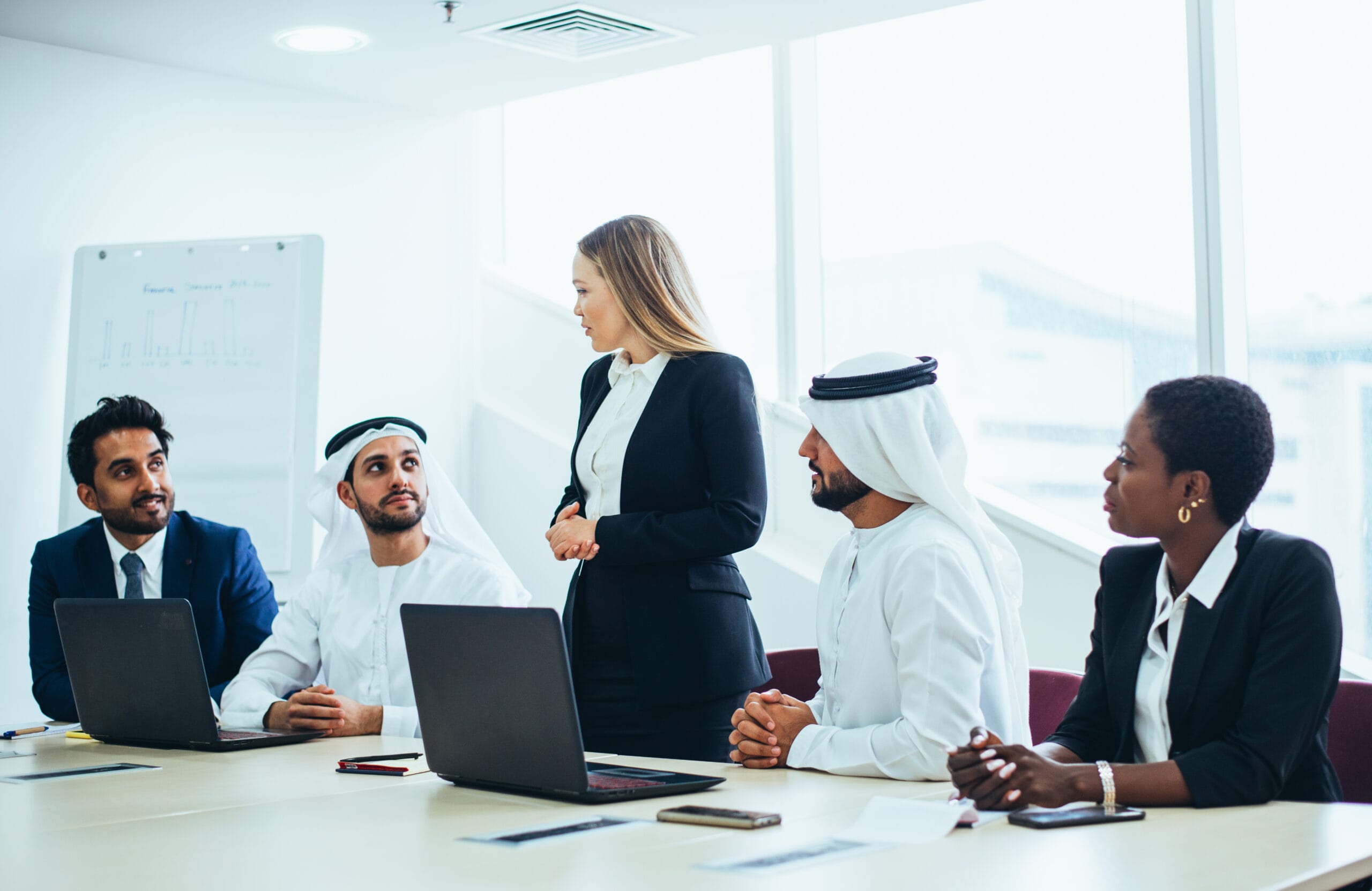 فريق عمل شركة اجتياز لتخليص المعاملات الحكومية